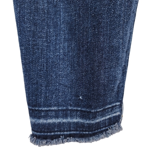 Hudson Women's Frayed Hem Skinny Jeans - 26 - Picture 4 of 6